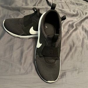 Black Nike shoes